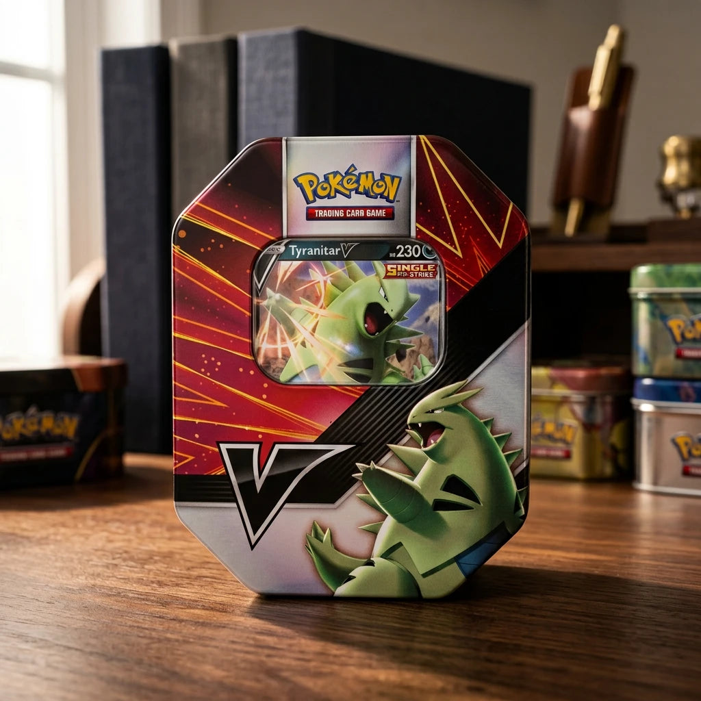 Pokémon - Battle Styles V Strikers Tyranitar-V Tin - EN