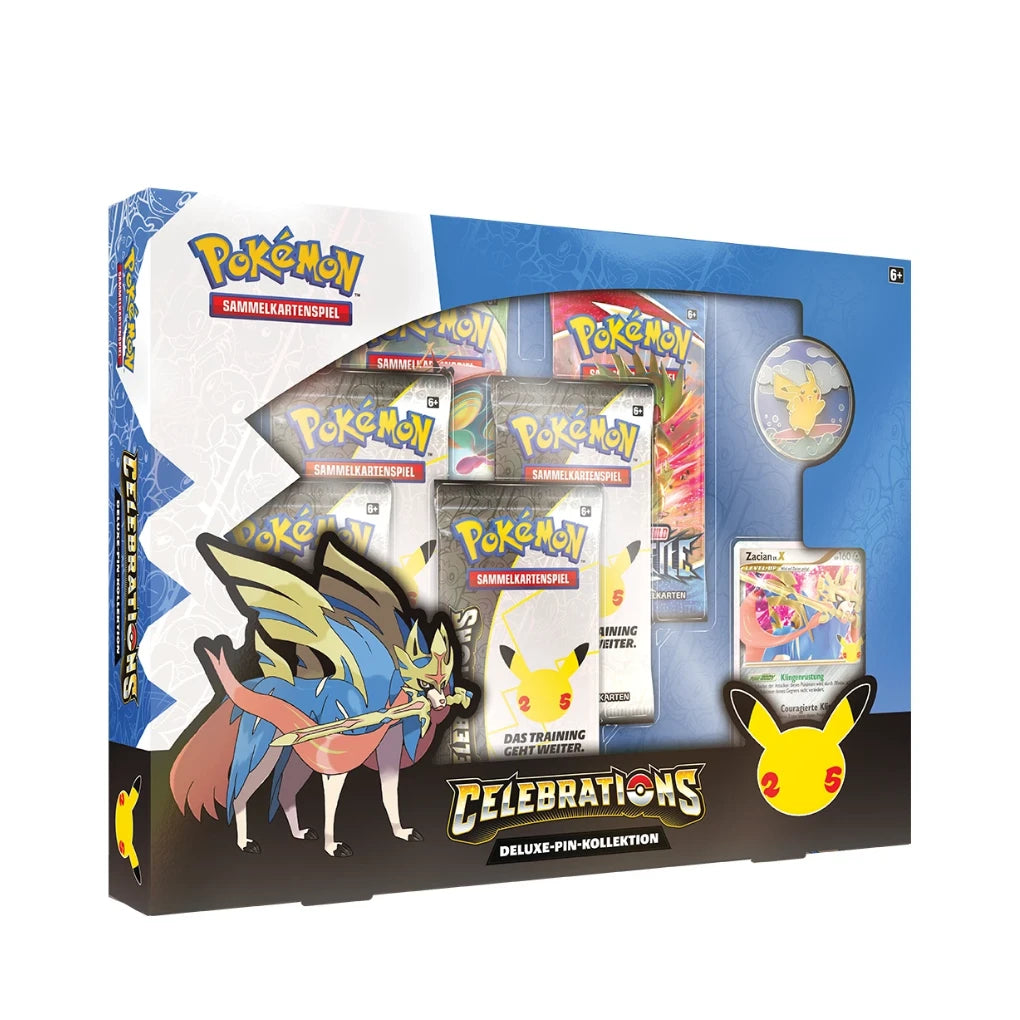 Pokémon - Celebrations Collezione Deluxe-Pin - Tedesco