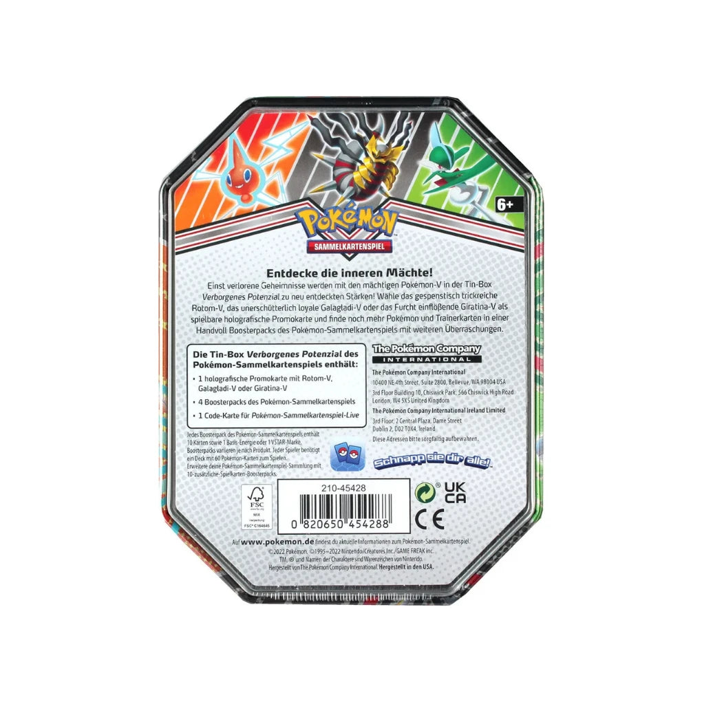 Pokémon - Verborgenes Potenzial Giratina-V Tin - DE