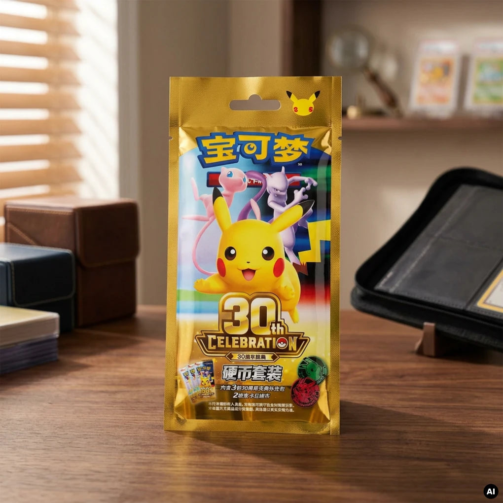 Pokémon - 30th Anniversary Celebration Coin Set - Cinese