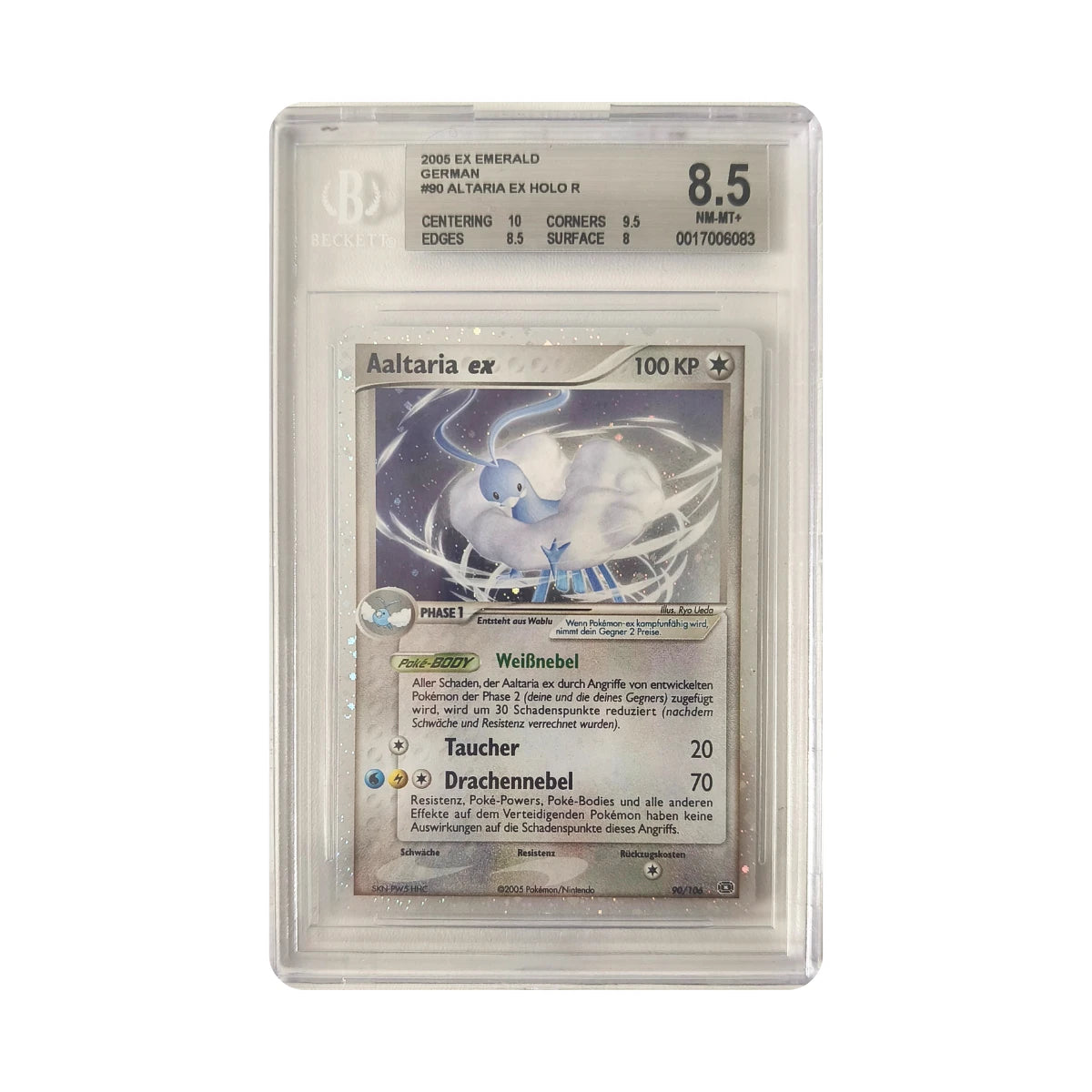 Pokémon - Altaria ex #90/106 (EX Emerald) – Beckett 8.5 NM-MT+