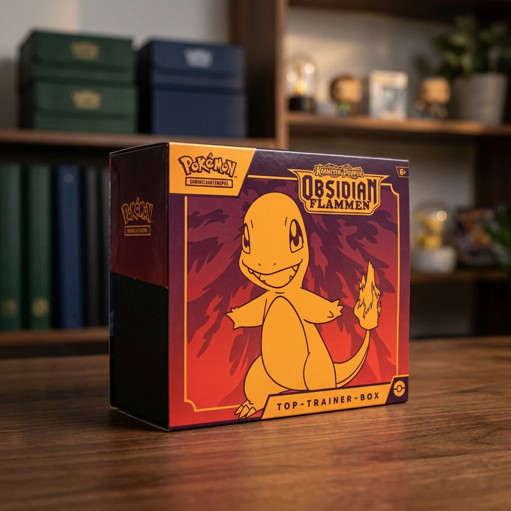 Pokémon - Karmesin & Purpur Obsidianflammen Set allenatore fuoriclasse - Tedesco