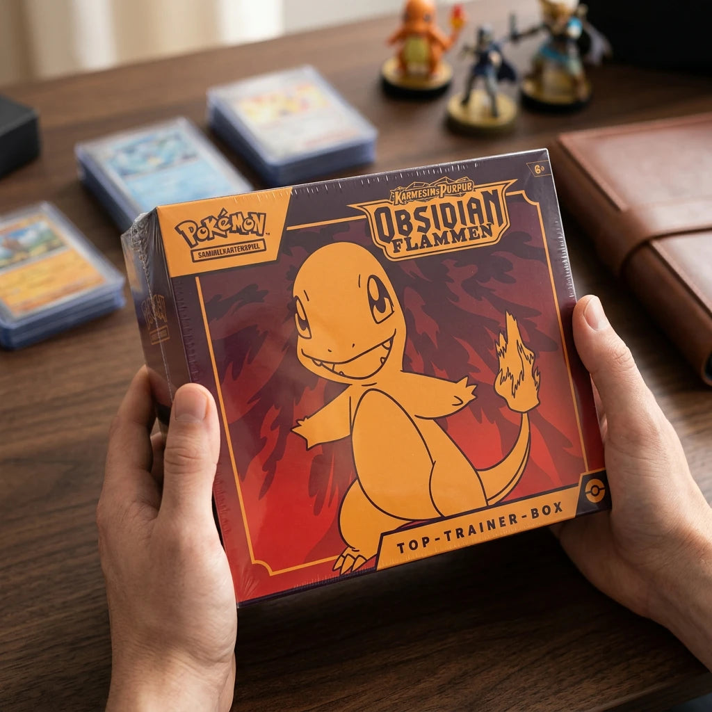 Pokémon - Karmesin & Purpur Obsidianflammen Set allenatore fuoriclasse - Tedesco