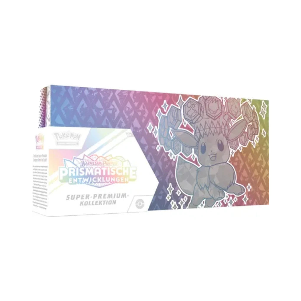 Pokémon - Prismatische Entwicklungen Super Premium Collezione Box - Tedesco