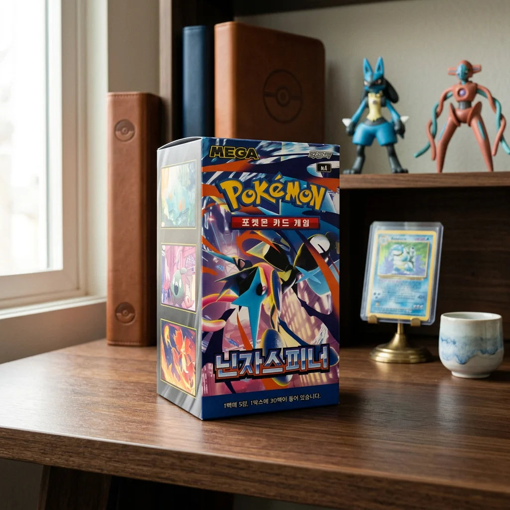 Pokémon - Ninja Spinner Display di buste - Coreano