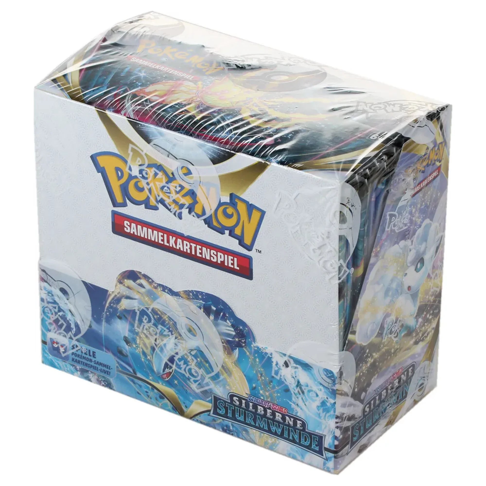 Pokémon - Schwert & Schild: Silberne Sturmwinde Display di buste - Tedesco