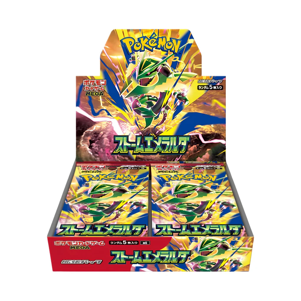 Pokémon - Storm Emerald Display di 30 - Giapponese