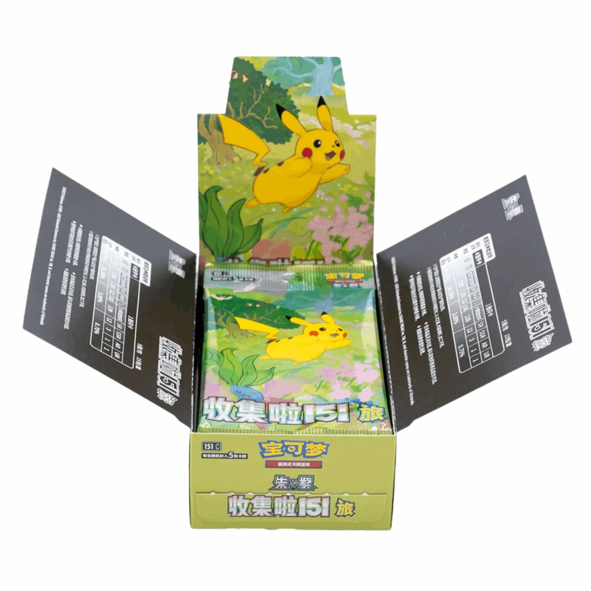 Pokémon - 151C: Collect 151 Journey Booster Display - CHN