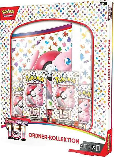 Pokémon - Karmesin & Purpur: 151 Ordner Kollektion - DE