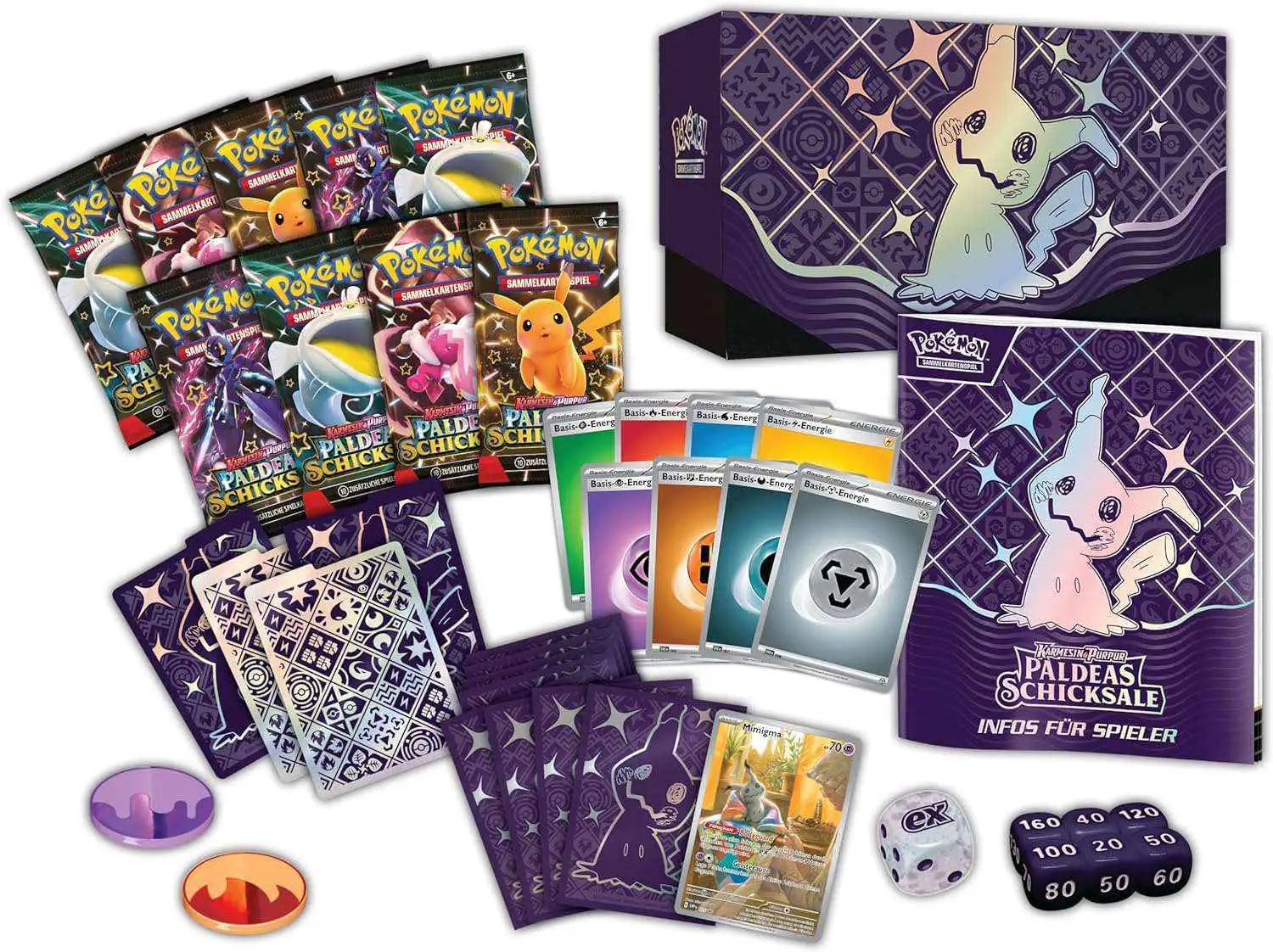 Pokémon -  Karmesin & Purpur: Paldeas Schicksale Top Trainer Box - DE