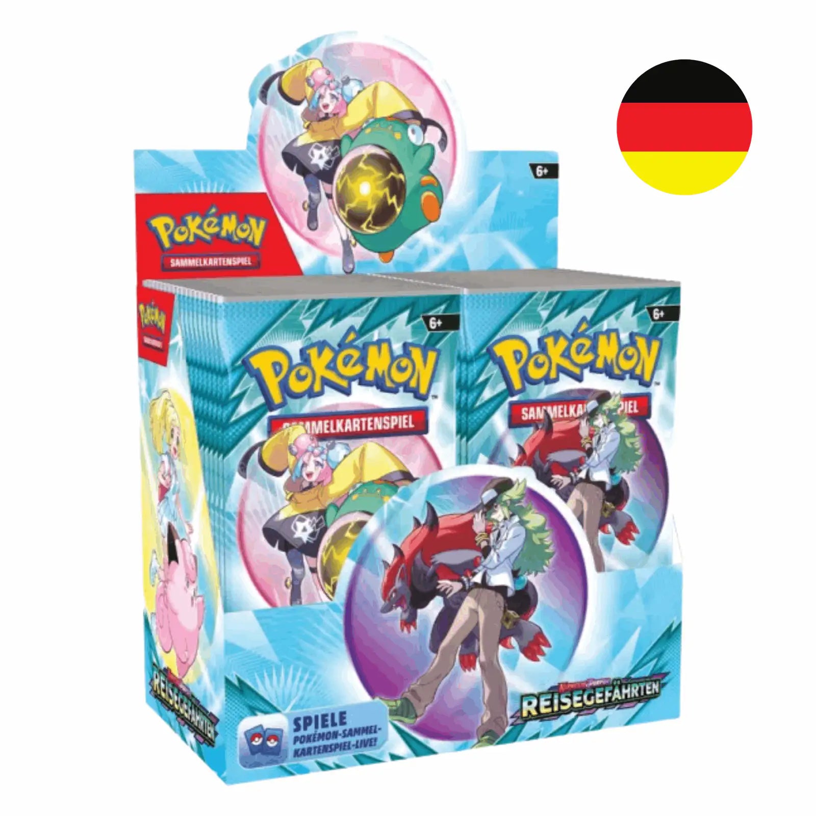 Pokémon - Karmesin & Purpur: Reisegefährten Booster Display - DE