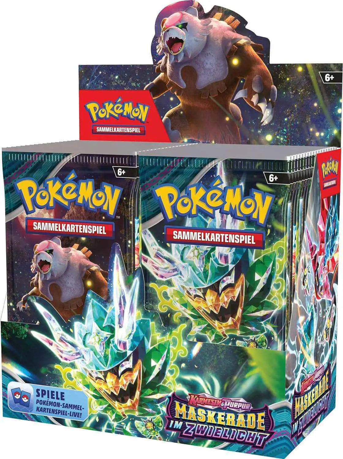 Pokémon - Maskerade im Zwielicht Booster Display - DE