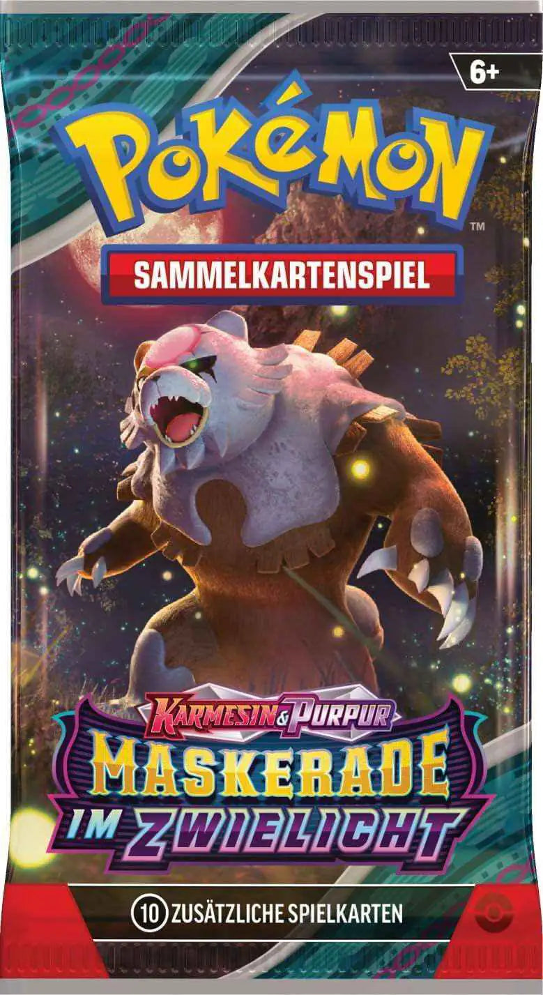 Pokémon - Maskerade im Zwielicht Booster Display - DE