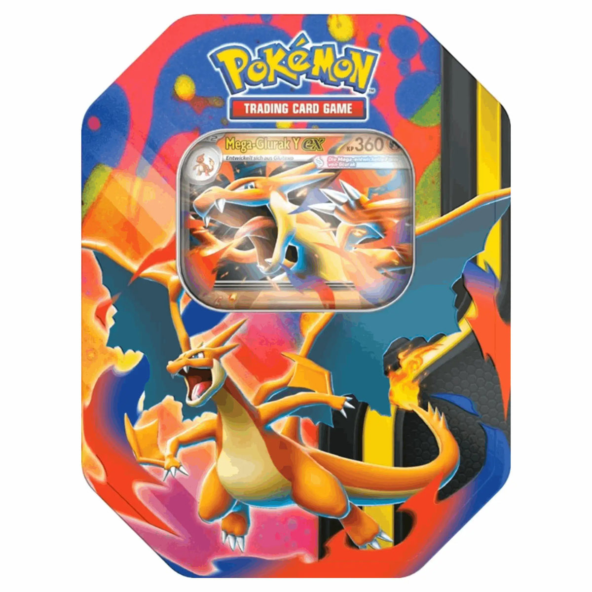 Pokémon - Mega-Entwicklung Tin Box #127 Mega-Glurak Y - DE
