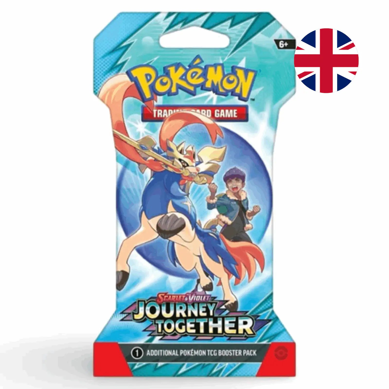 Pokémon - Scarlet & Violet: Journey Together 1x Sleeved Booster - EN