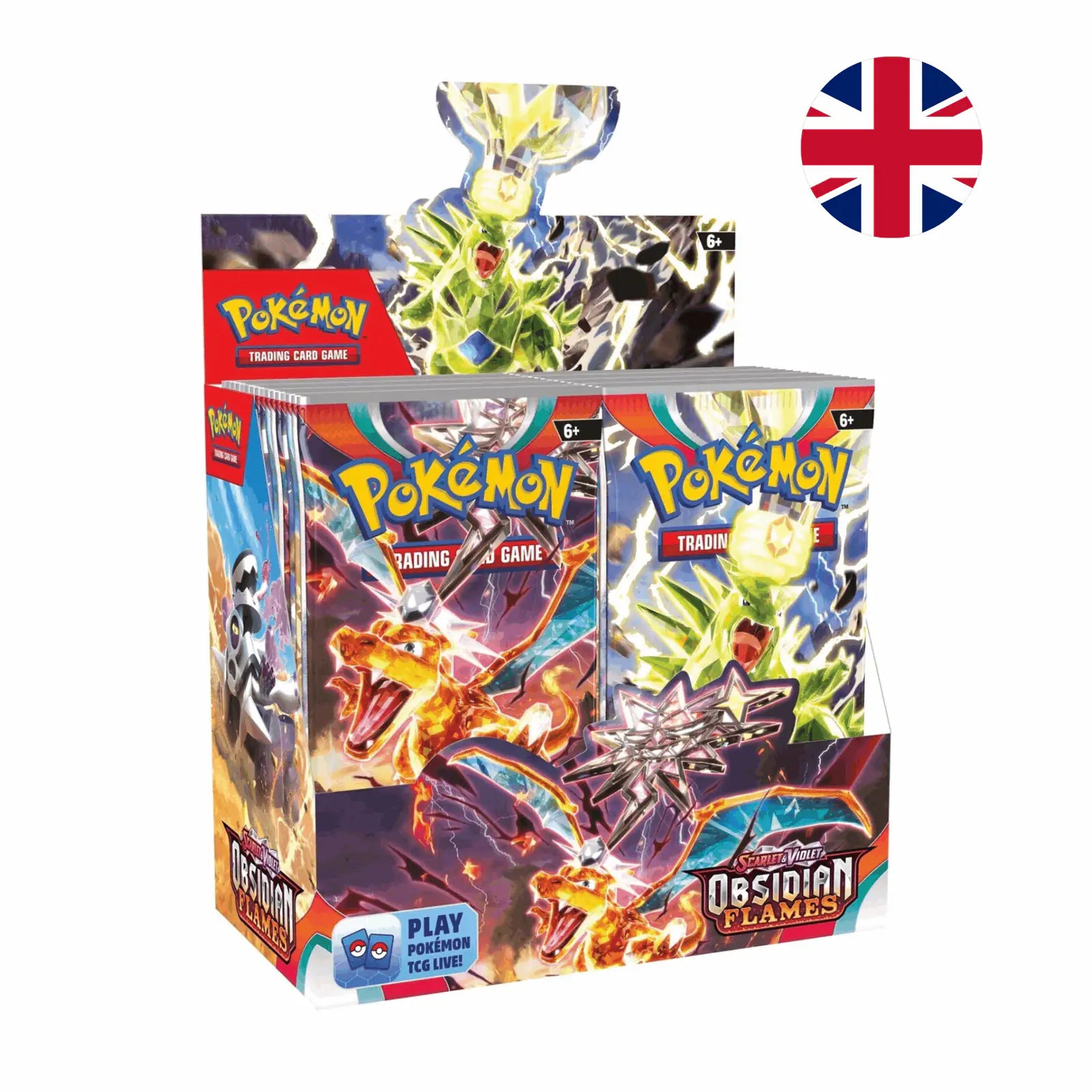 Pokémon - Scarlet & Violet: Obsidian Flames Booster Display - EN