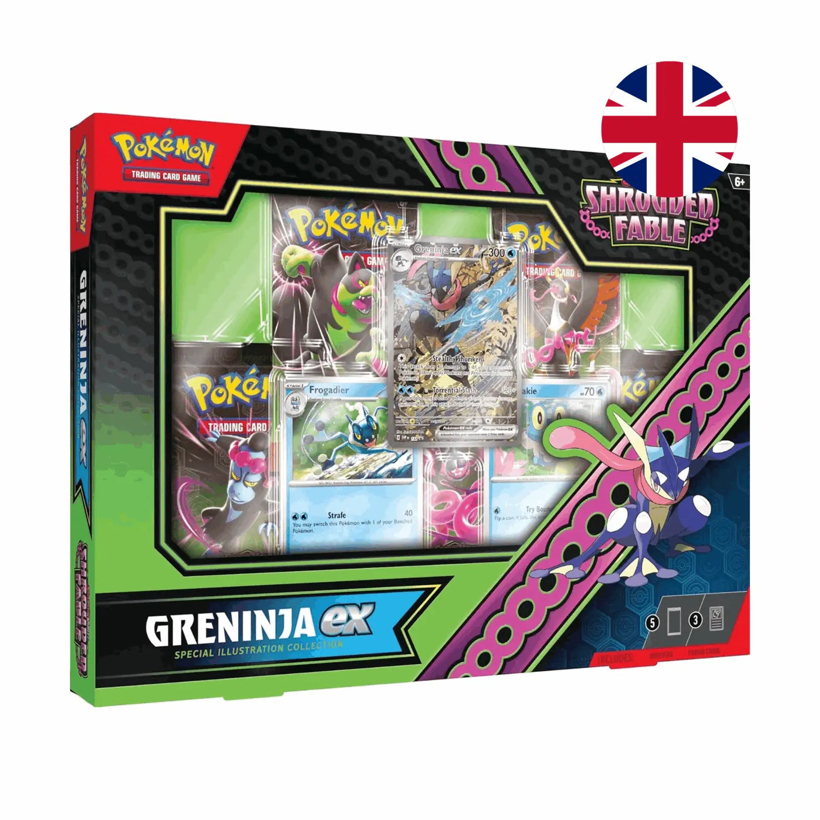 Pokémon - Shrouded Fable Greninja ex Special Collection Box - EN