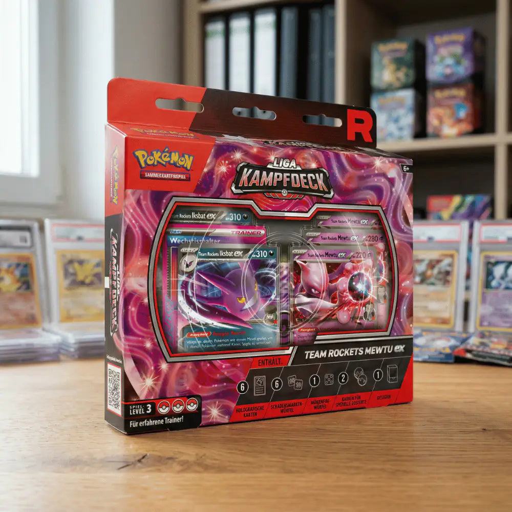 Pokémon - Team Rockets Mewtu-ex Liga-Kampfdeck - DE