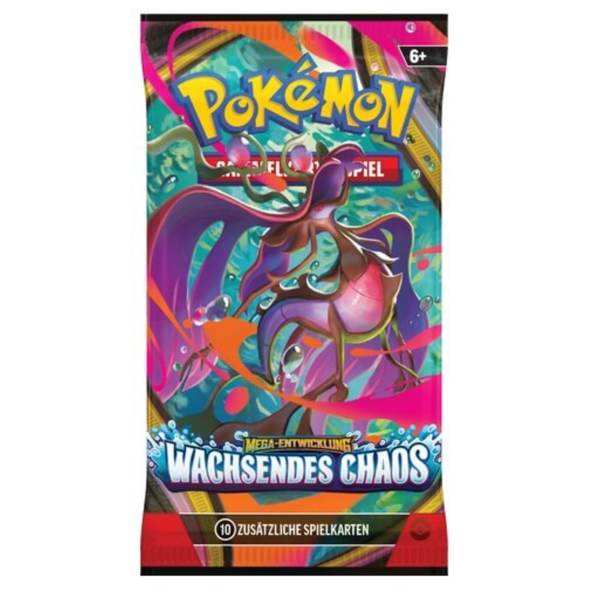 Pokémon - Mega-Entwicklung: Caos Crescente Display di buste - Tedesco