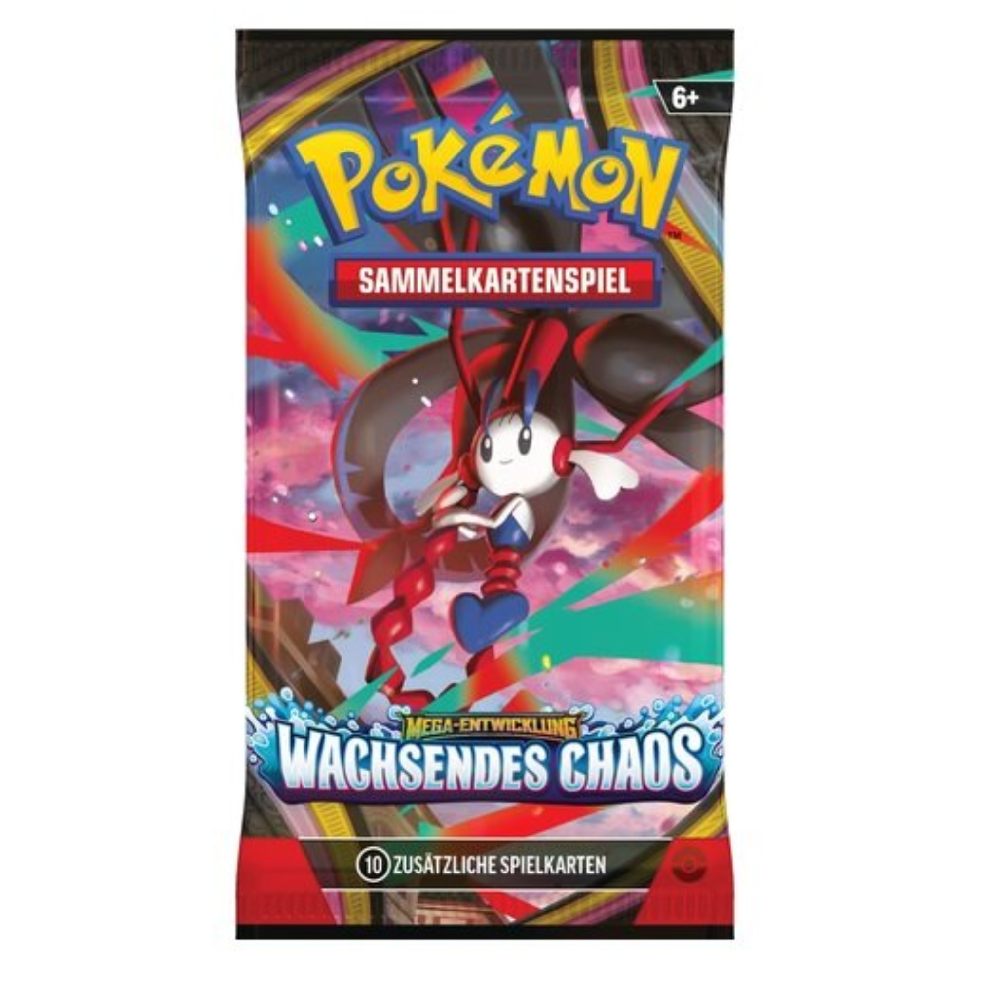 Pokémon - Mega-Entwicklung: Caos Crescente Display di buste - Tedesco