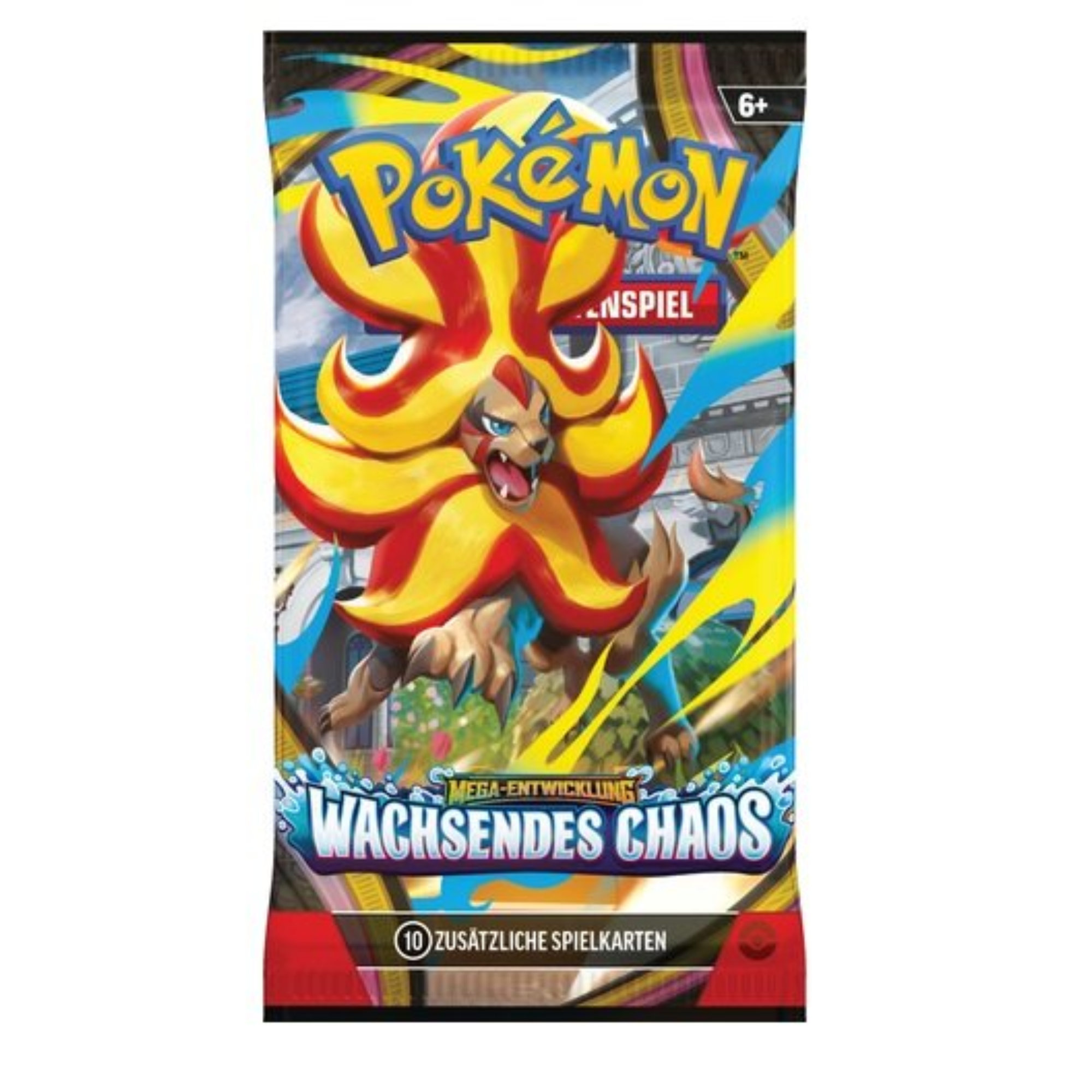 Pokémon - Mega-Entwicklung: Caos Crescente Display di buste - Tedesco
