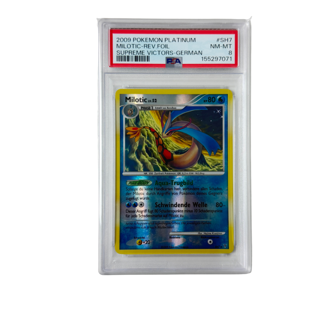 Pokémon - Milotic #SH7 (Supreme Victors Reverse Foil) – PSA 8 NM-MT