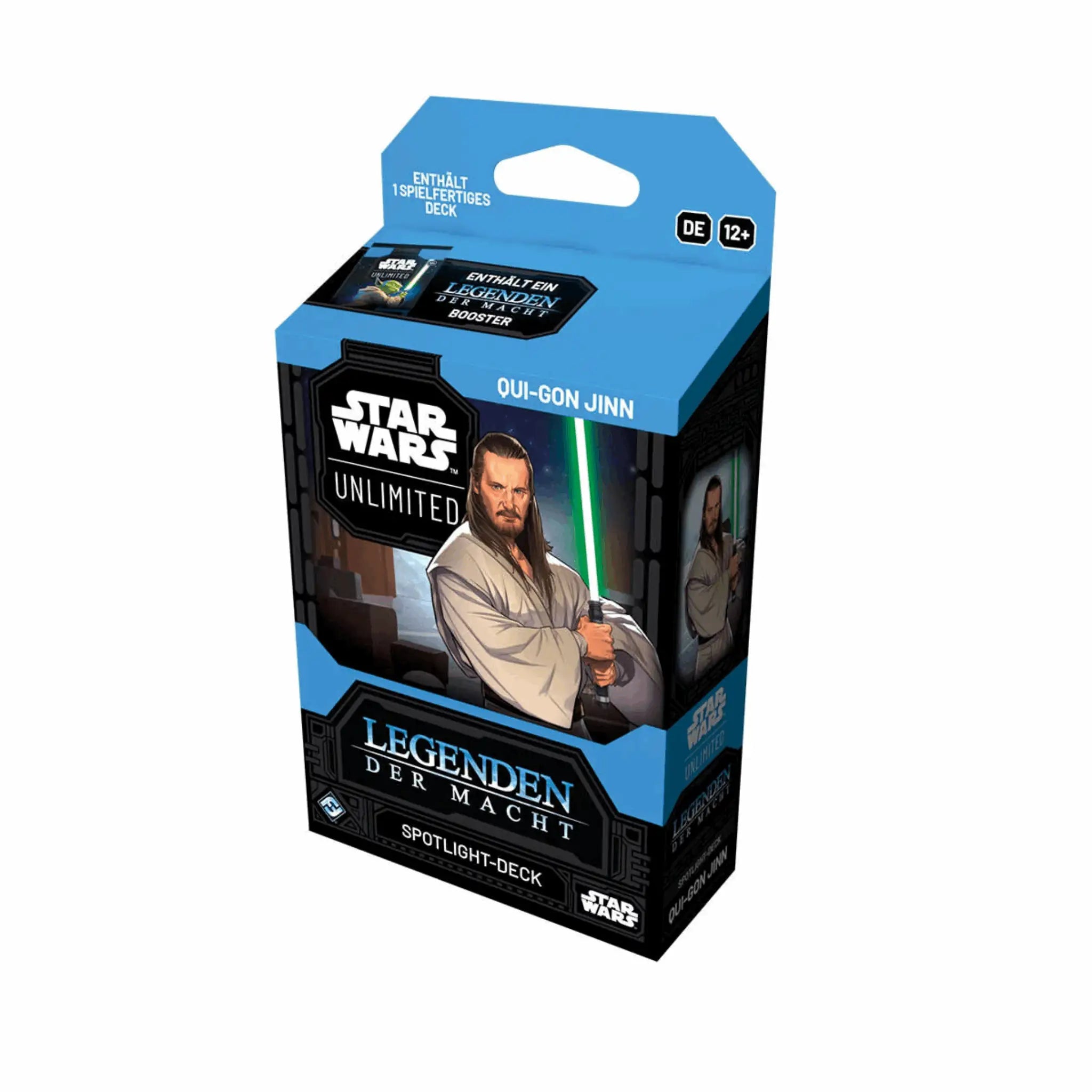 Star Wars: Unlimited - Legenden der Macht Spotlight Deck Qui Gon Jinn - DE