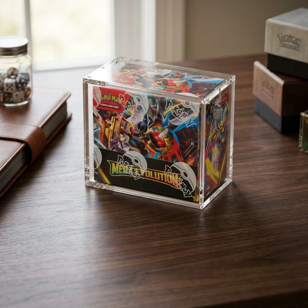 The Acrylic Box - Pokémon Booster Box Acryl Case DE & EN