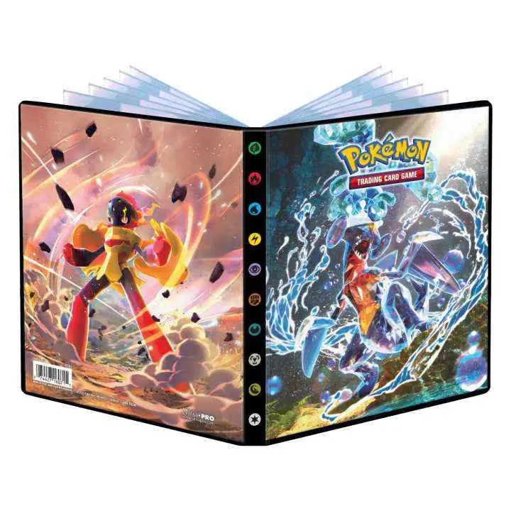 Ultra Pro - Scarlet & Violet 4: Paradox Rift 4-Pocket Portfolio - Pokémon