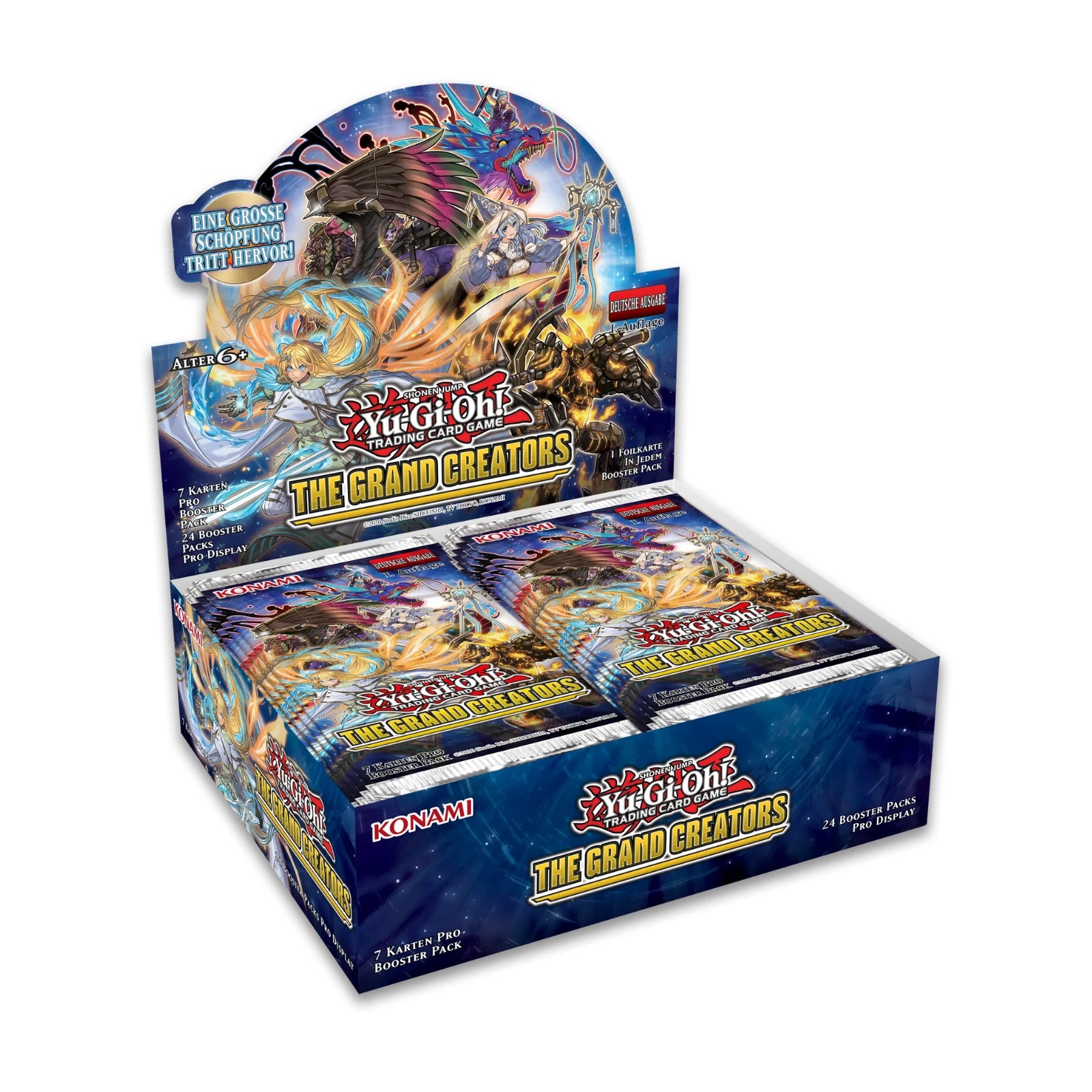 Yu-Gi-Oh! - The Grand Creators Display di buste - Tedesco