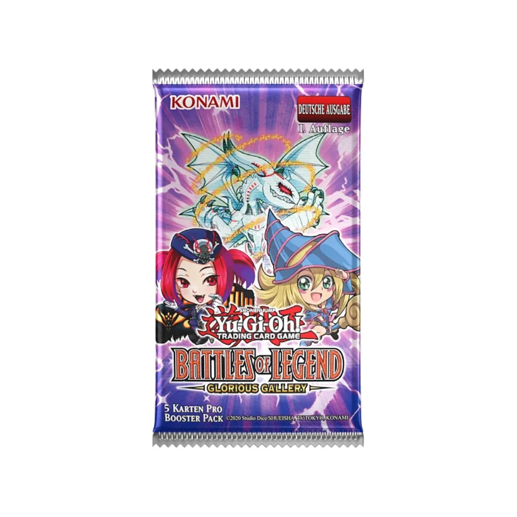Yu-Gi-Oh! Battles of Legend: Glorious Gallery Booster Display - German