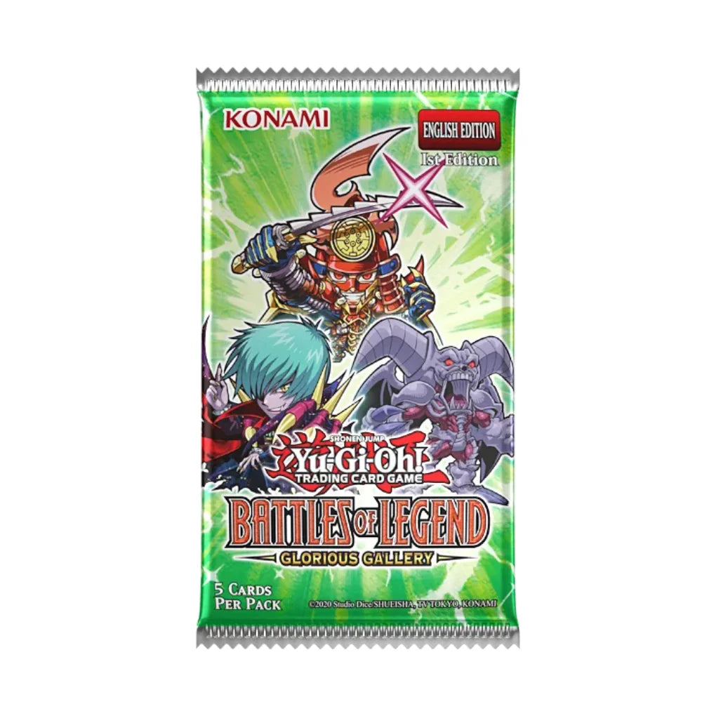 Yu-Gi-Oh! Battles of Legend: Glorious Gallery Display di buste - Inglese
