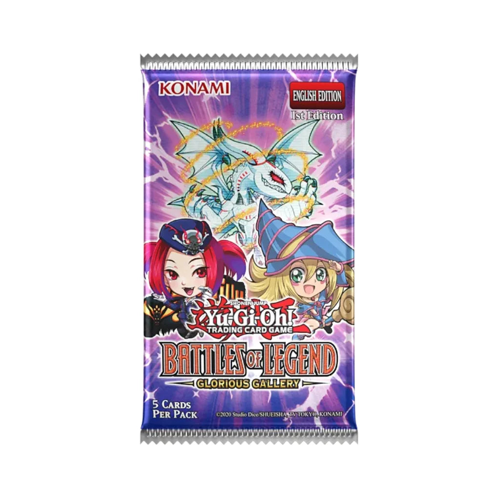 Yu-Gi-Oh! Battles of Legend: Glorious Gallery Display di buste - Inglese
