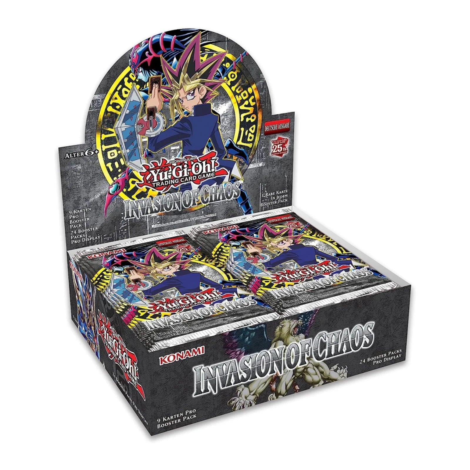 Yu-Gi-Oh! - Invasion of Chaos 25th Anniversary Display di buste - Tedesco