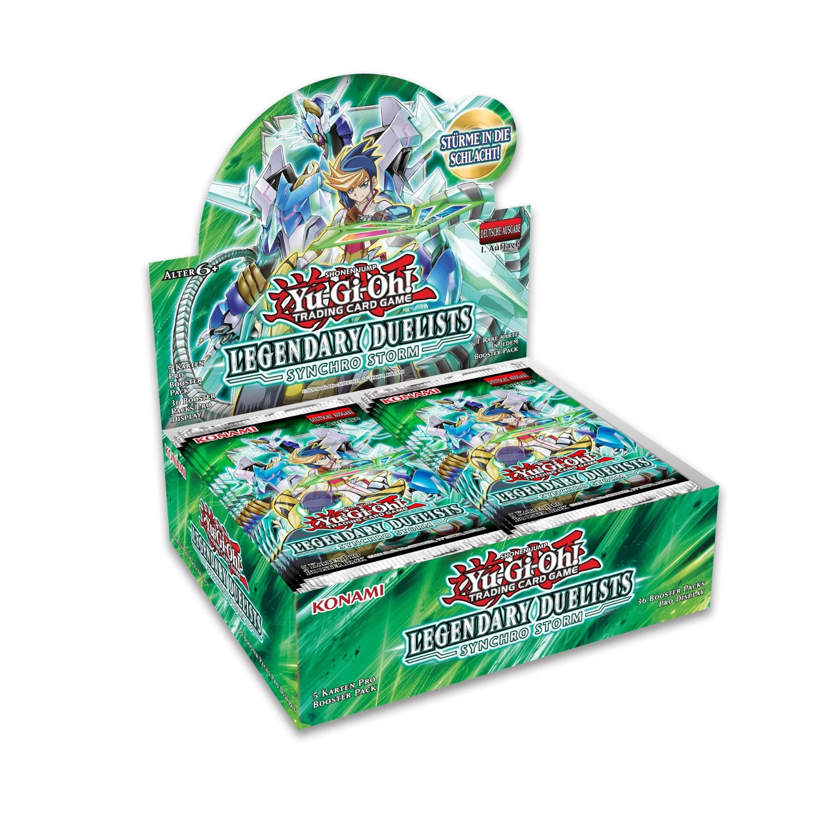 Yu-Gi-Oh! - Duellanti leggendari: Synchro Storm Display di buste - Inglese
