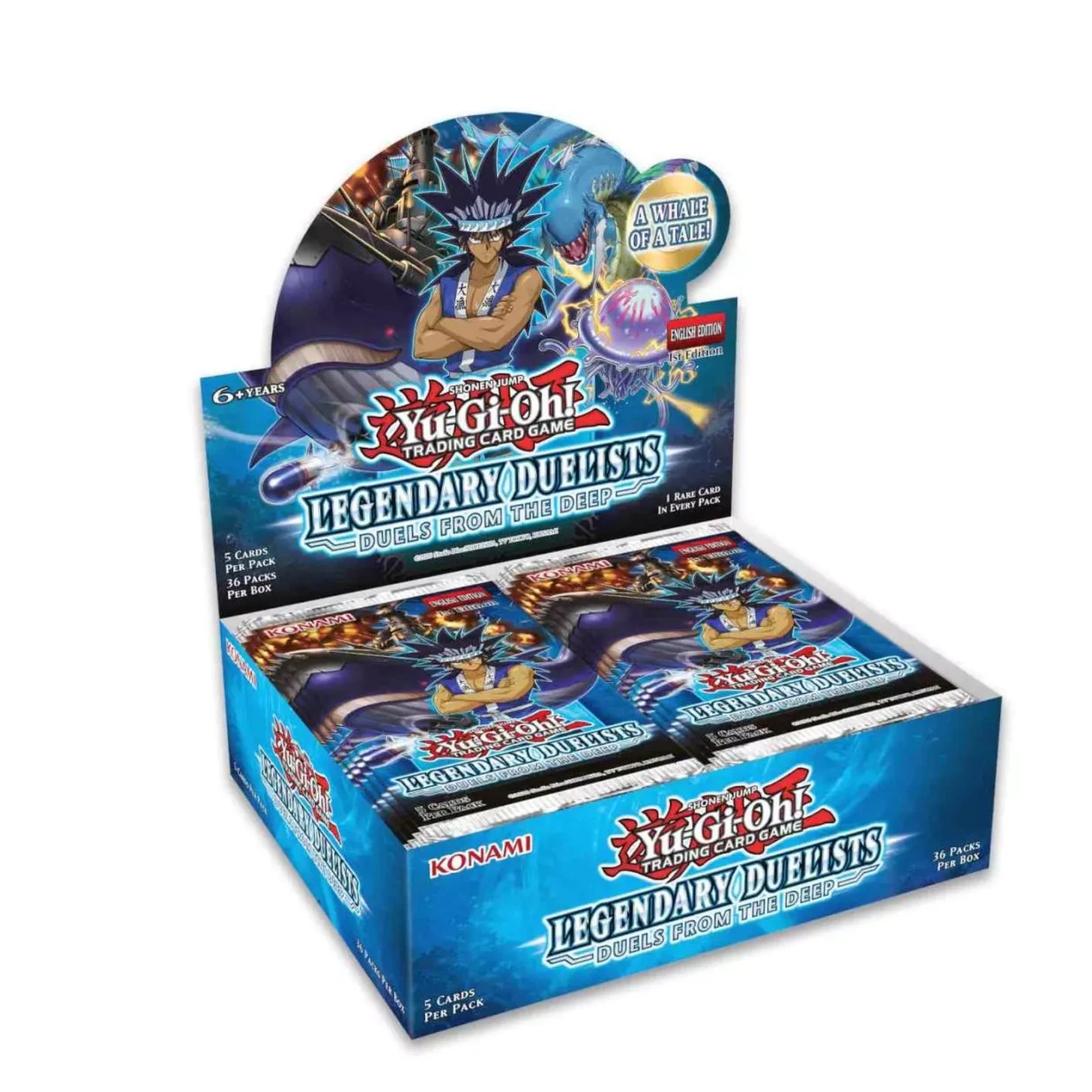 Yu-Gi-Oh! - Duellanti leggendari: Duels From the Deep Display di buste - Tedesco