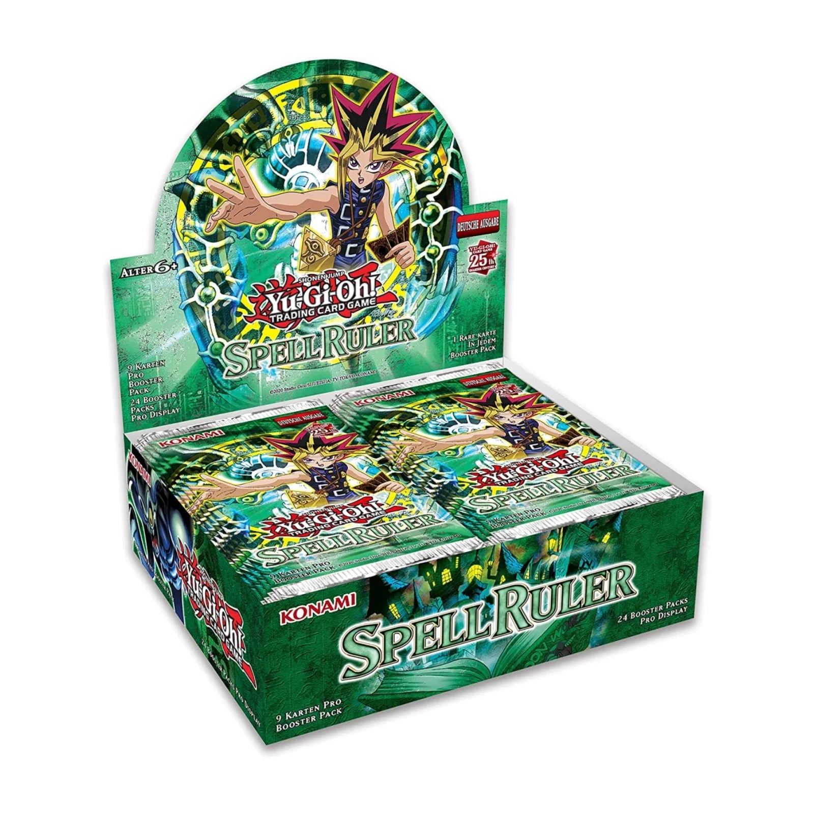 Yu-Gi-Oh! - Spell Ruler 25th Anniversary Display di buste - Tedesco