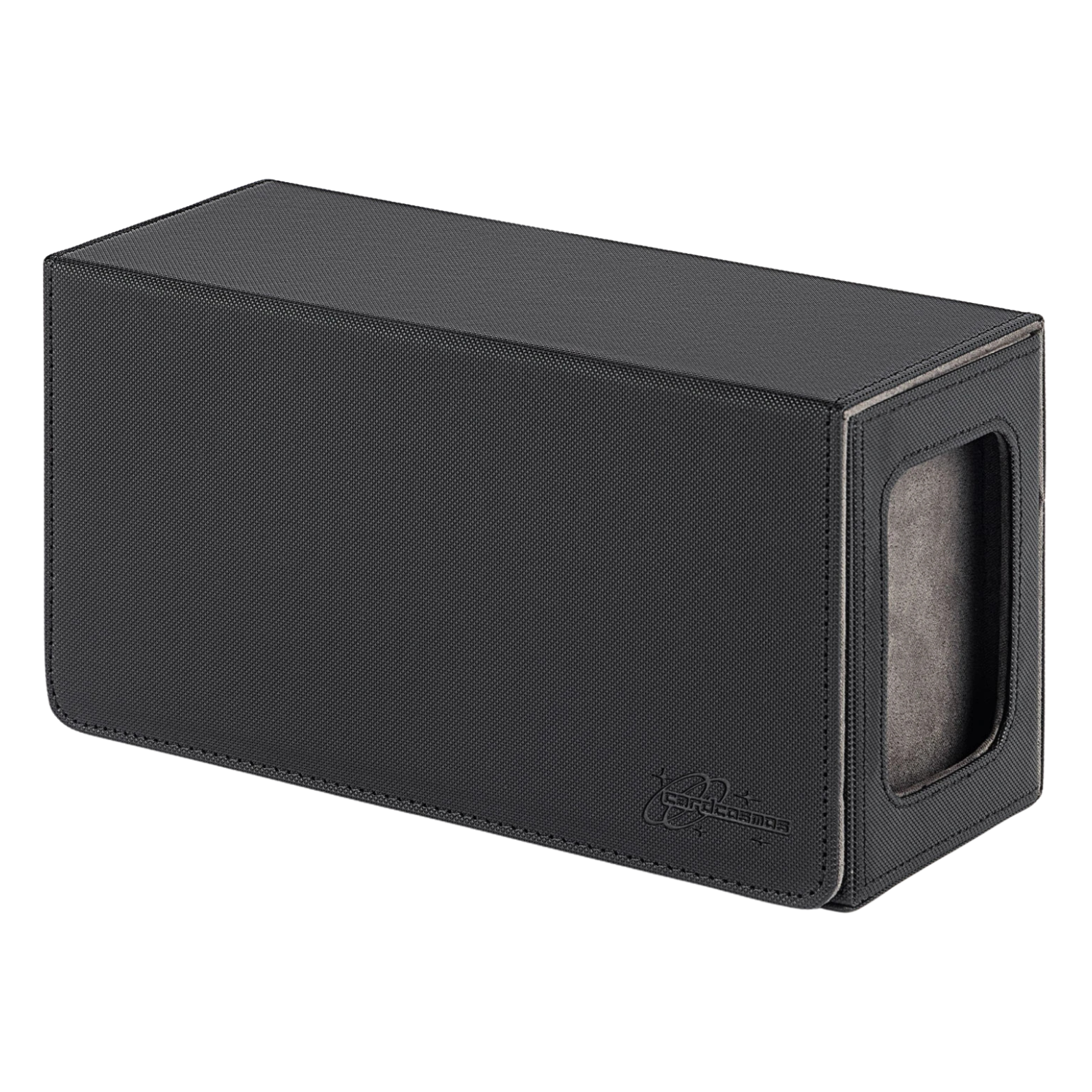 cardcosmos - Deck box premium 200+ Vassoio per Dadi Nero