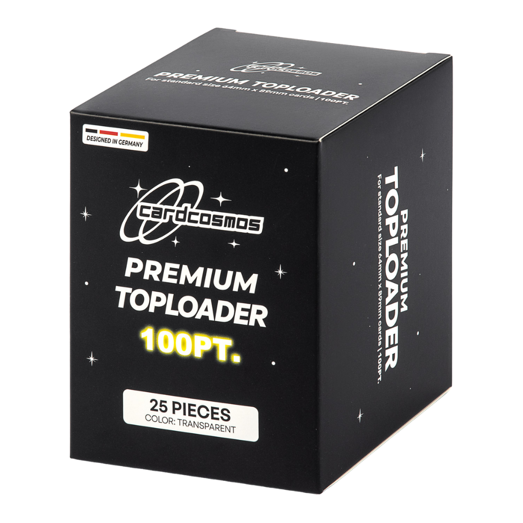 cardcosmos - 3" x 4" Premium Top Loader 100PT | 25 pcs
