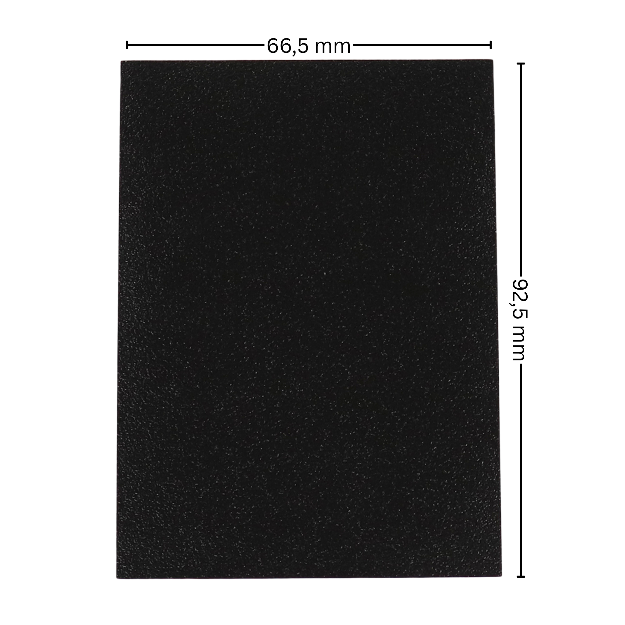 cardcosmos - Bustine matte premium Nero | 100stk