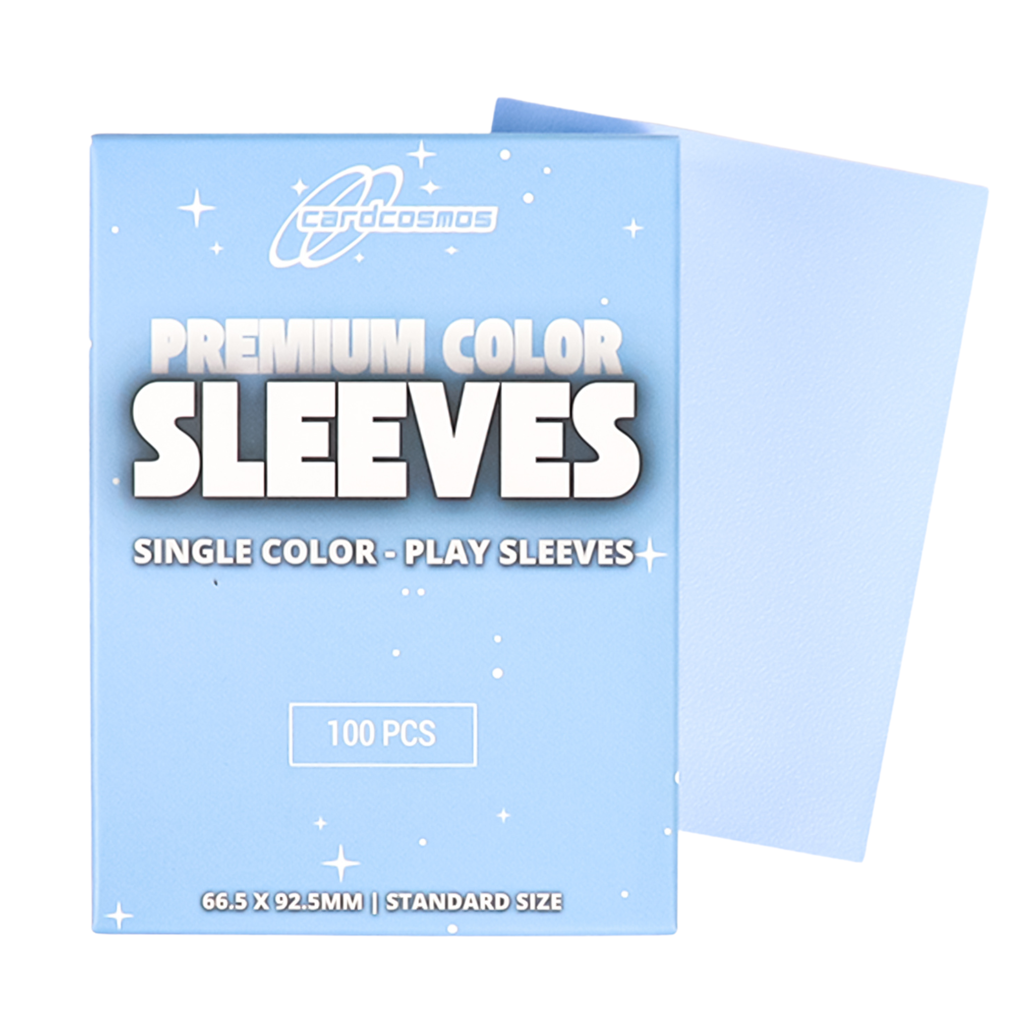 cardcosmos - Premium Color Matte Sleeves Light Blue | 100stk
