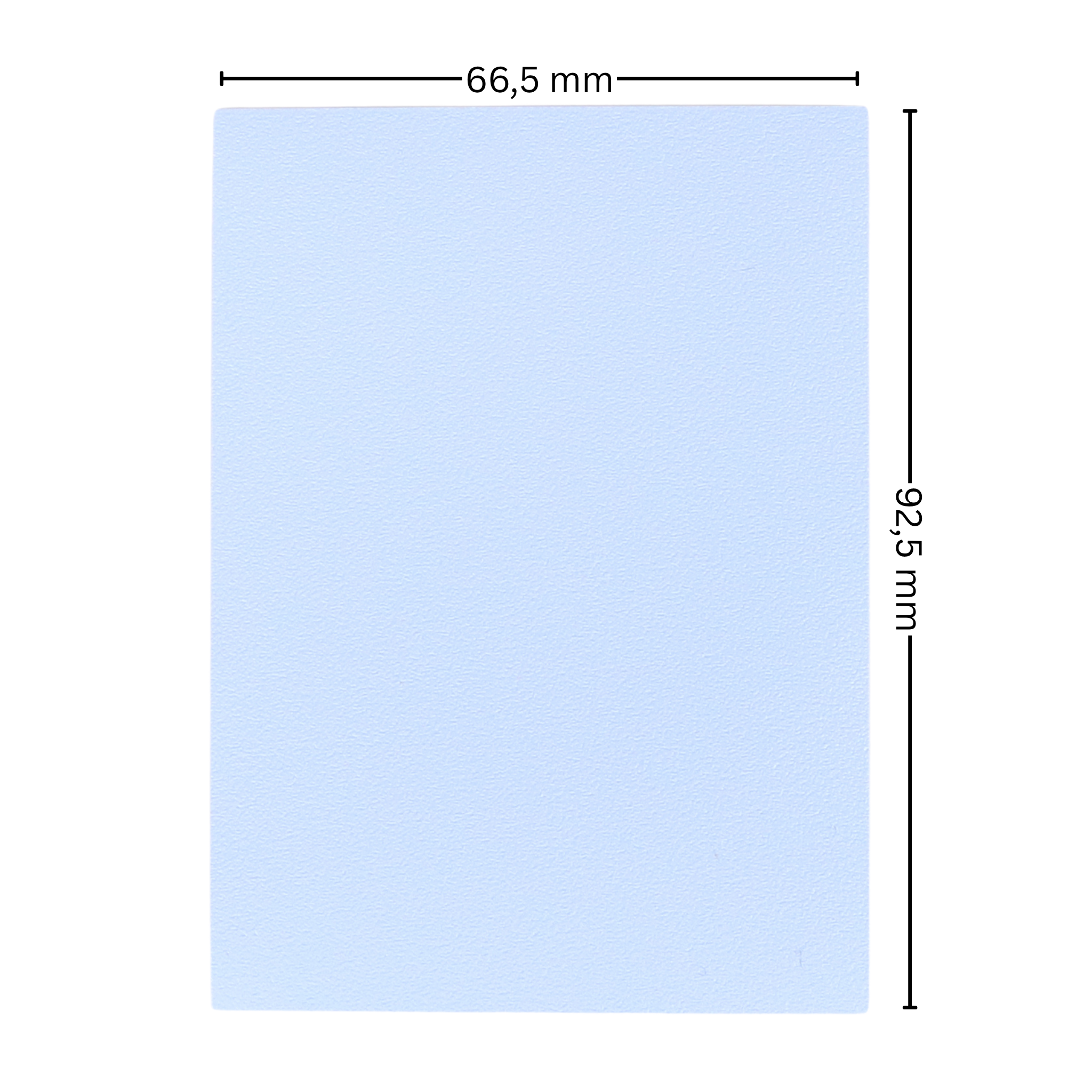 cardcosmos - Bustine matte premium Azzurro chiaro | 100stk