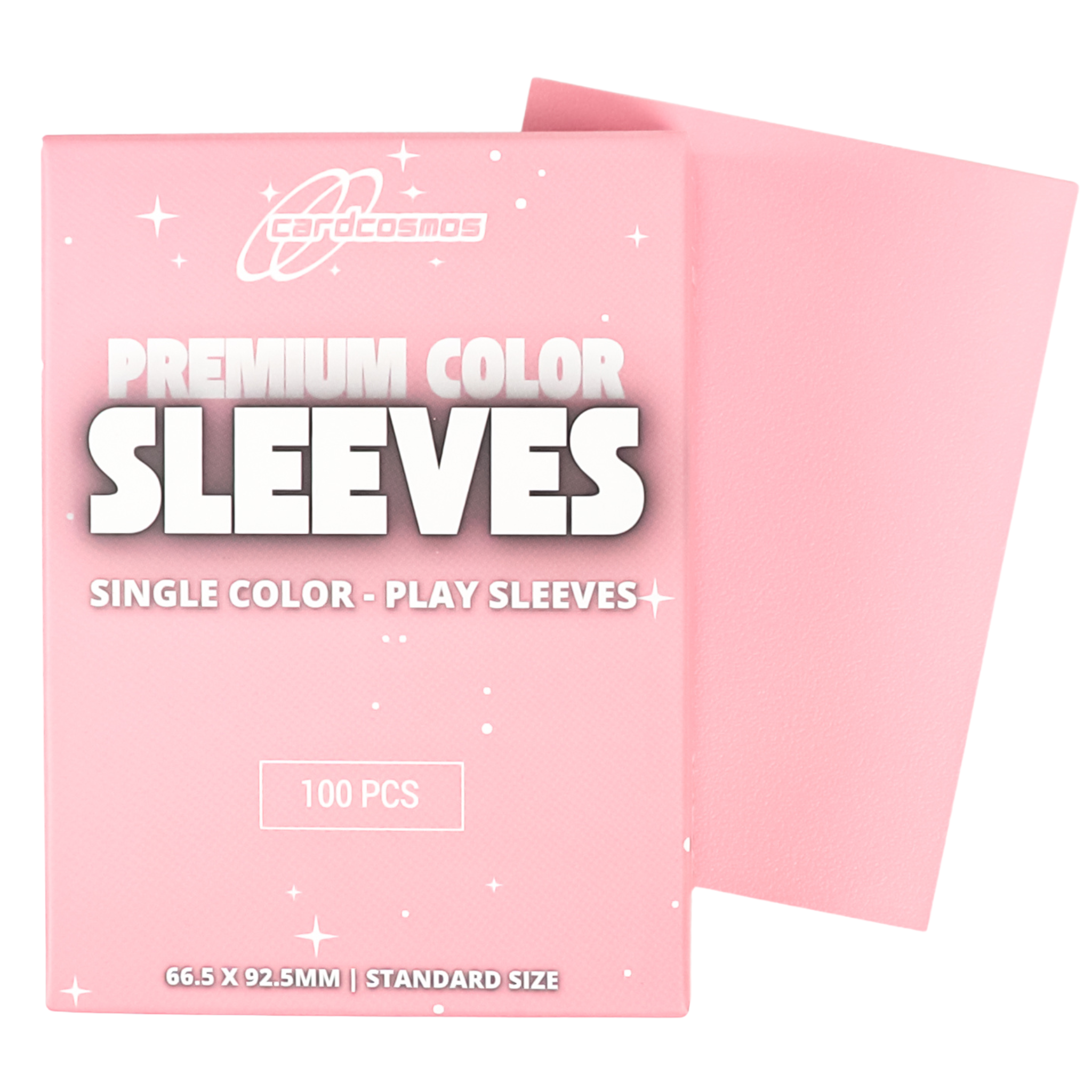 cardcosmos - Premium Color Matte Sleeves Pink | 100stk