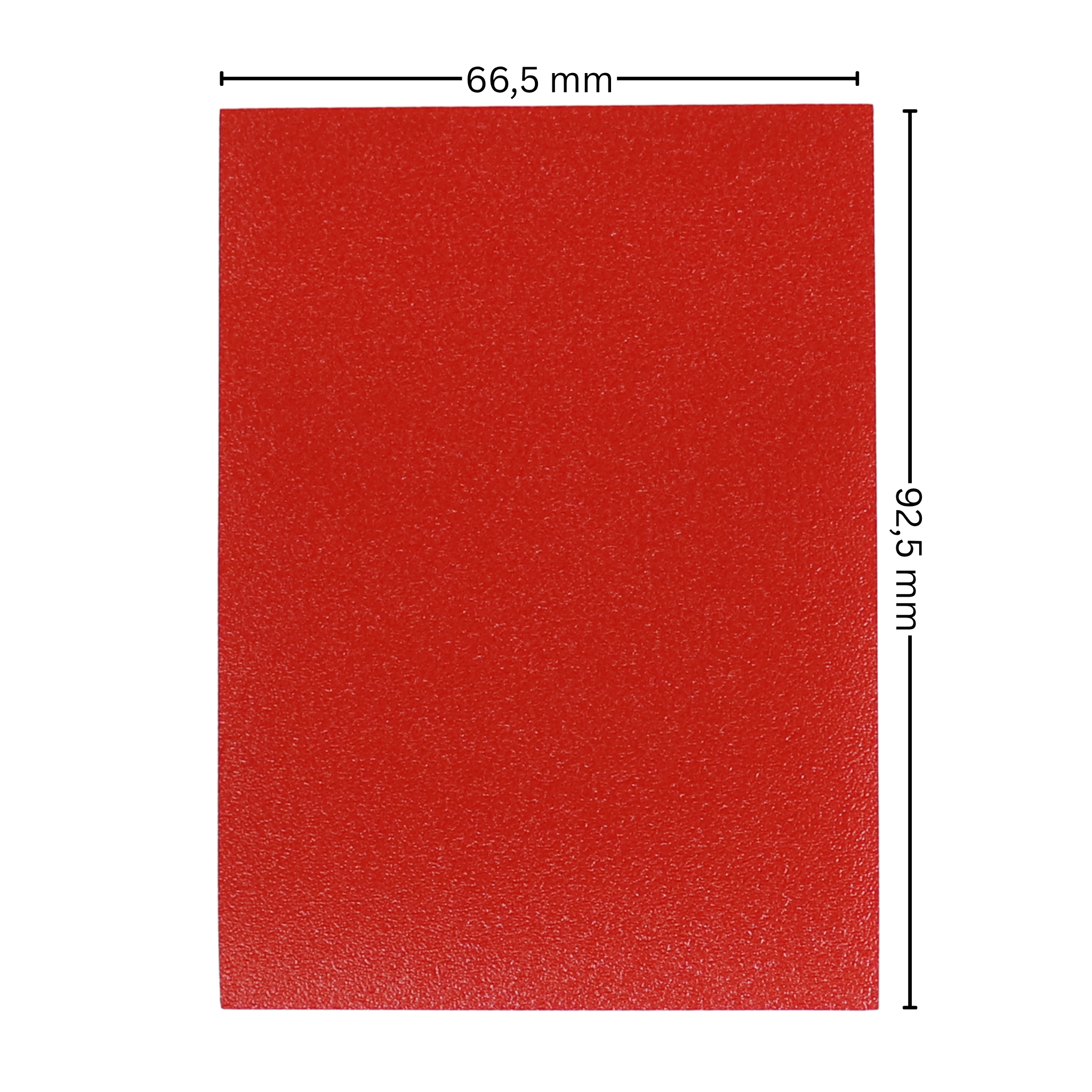 cardcosmos - Bustine matte premium Rosso | 100stk