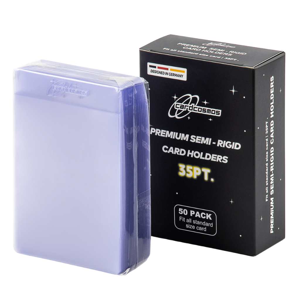 cardcosmos - Portacarte premium semirigidi 35PT | 50 pezzi