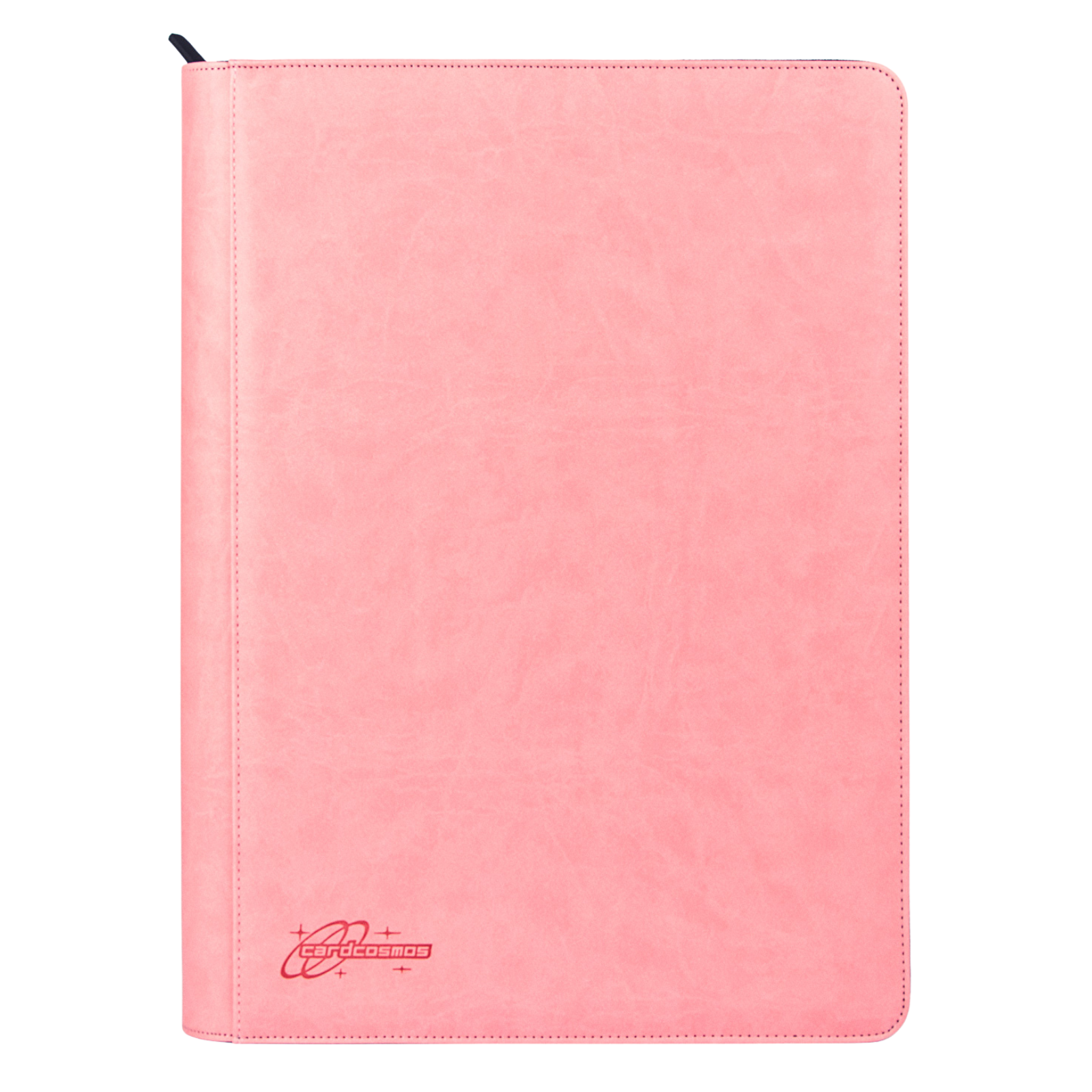 cardcosmos - Raccoglitore con zip premium XXL 16 tasche in pelle - Rosa