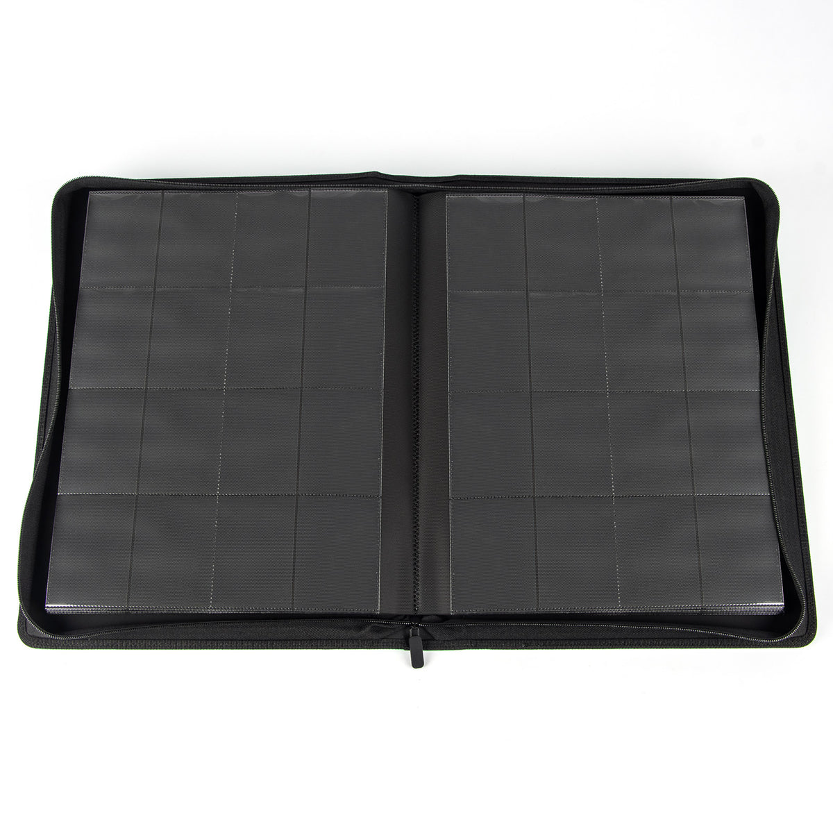 cardcosmos - 16 Pocket Zip Premium XXL Leather Binder - Mint