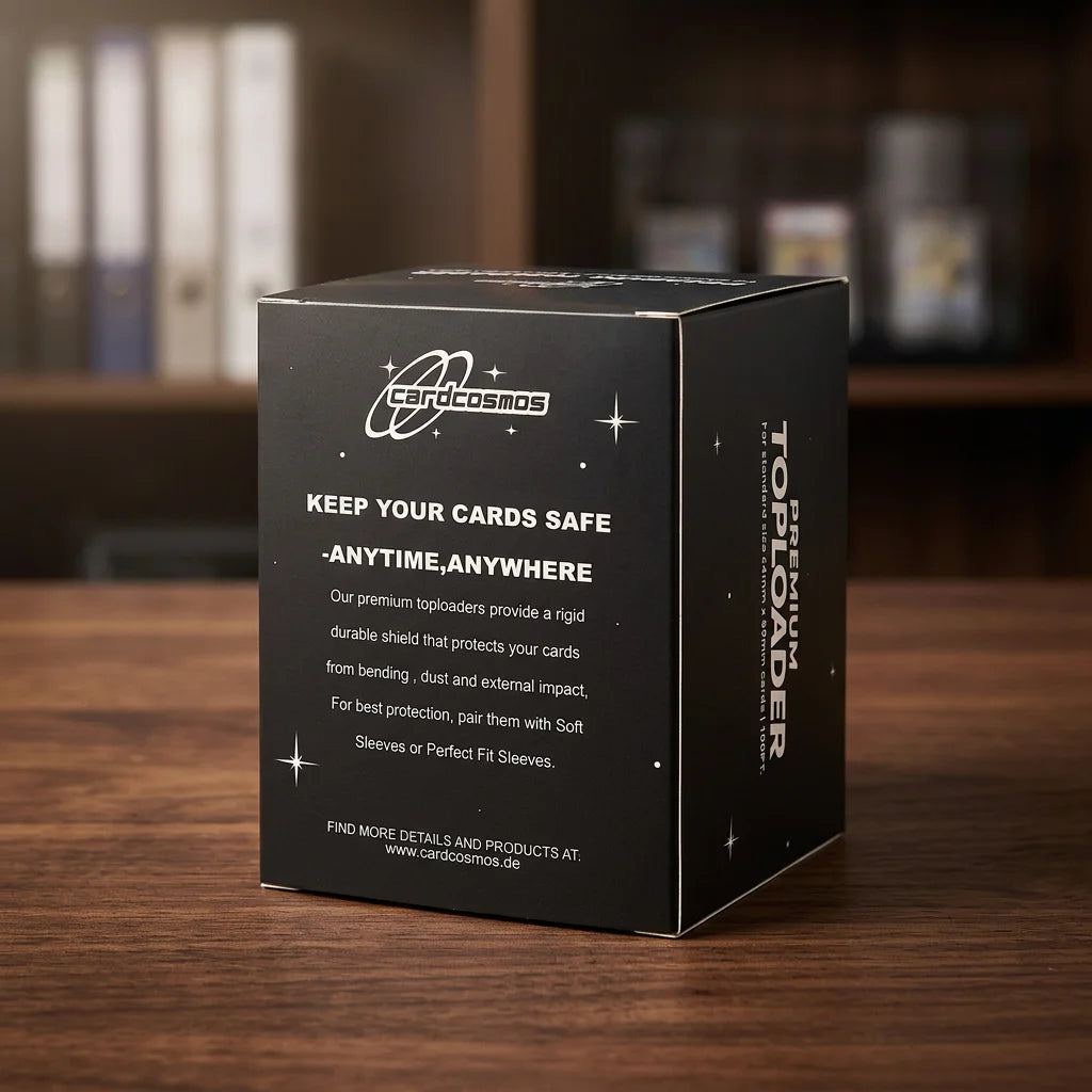 cardcosmos - Toploader premium 3" x 4" 100PT | 25 pezzi