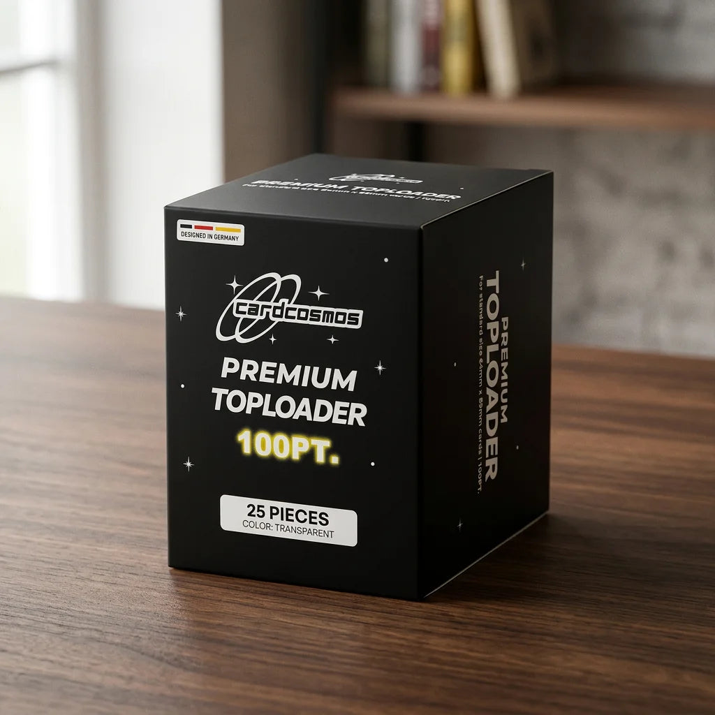 cardcosmos - 3" x 4" Premium Top Loader 100PT | 25 pcs