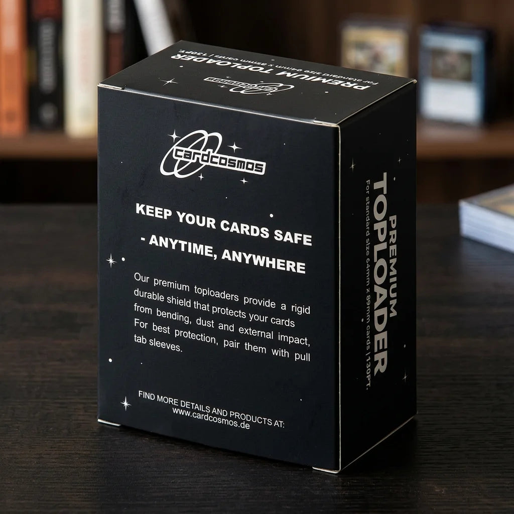cardcosmos - Toploader premium 3" x 4" 130PT | 10 pezzi